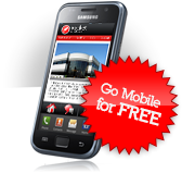 Free mobile website